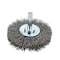 Forney Command PRO Wire Wheel, Crimped, 2-1/2 in x .014 in x 1/4 in Shank, Bulk 72253 - alternate 1